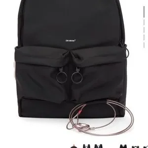 Off-White | Bags | Off White Black Tapwire Backpack | Poshmark display picture 3